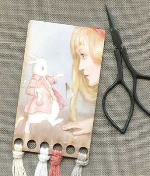 Vintage Postcard Series #19 - Alice and the Rabbit Threadkeep MAIN
