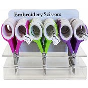 Allary Ultra Sharp Embroidery Scissors 4.25" - Assorted Colors THUMBNAIL