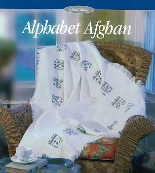 Alphabet Afghan 18ct Ecru MAIN