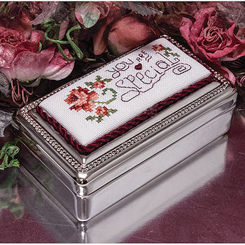 Jewelry Box - Nickle Plated Double Velvet MAIN