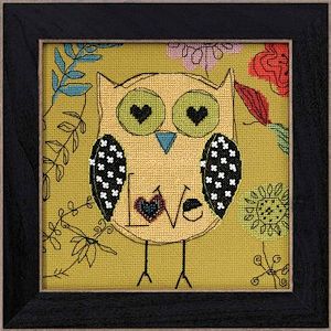 AmyLee Weeks by Mill Hill - Owl Series - Love MAIN