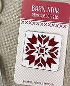 Primrose Cottage Needle Minder - Barn Star THUMBNAIL