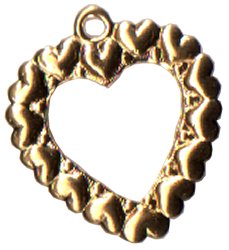 Charm Open Heart THUMBNAIL