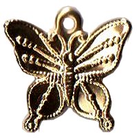 Charm Gold Butterfly THUMBNAIL