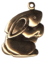 Charm Gold Rabbit MAIN