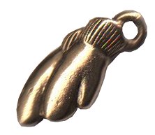 Charm Gold Mittens MAIN