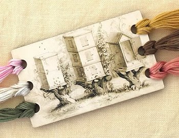 Vintage Postcard Series #2 - Beeskep Threadkeep MAIN