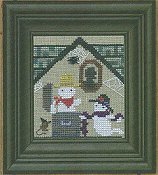 Bent Creek - The Snappers Haunted House - The Petrified Party Cross Stitch