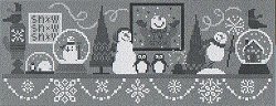 Bent Creek - Snowglobe Mantle - Penguin Penguin Penguin MAIN