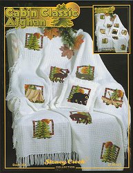 Book 335 Cabin Classic Afghan MAIN