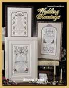 cover of Stoney Creek Cross Stitch Book 372 Marriage Blessings with wedding samplers THUMBNAIL