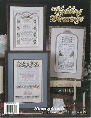 Stoney Creek Cross Stitch Book 372 Marriage Blessings