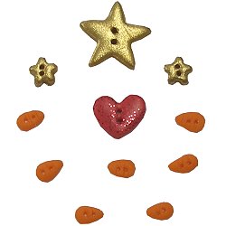 Button Pack - Peace Snowfriends Banner MAIN