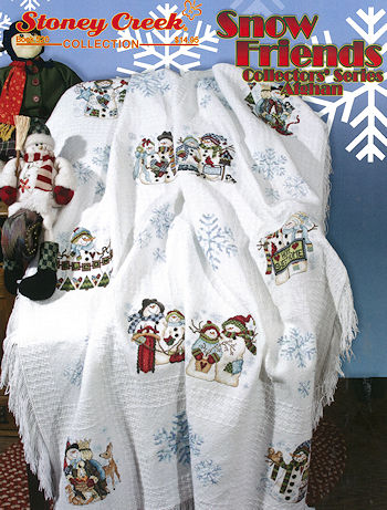 Book 520 Snow Friends Collectors' Series Afghan MAIN