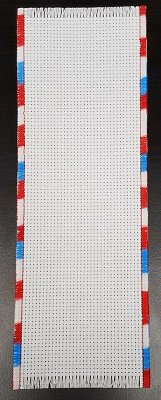 Bookmark - 14ct White w/ Patriotic Trim MAIN