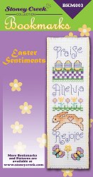 Bookmark Chart - Easter Sentiments THUMBNAIL