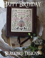 Blackbird Designs - Anniversaries Of The Heart #6 - Happy Birthday MAIN