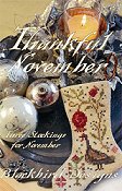 Blackbird Designs - Three Stockings - Thankful November THUMBNAIL