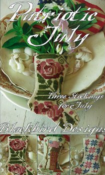 Blackbird Designs - Three Stockings - Patriotic July MAIN