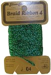 Braid Ribbon #4 Green (04) MAIN