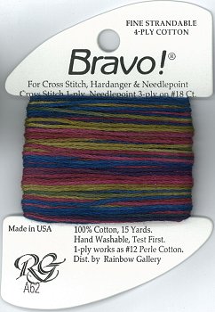 Rainbow Gallery Bravo - A62 Blues & Golds MAIN