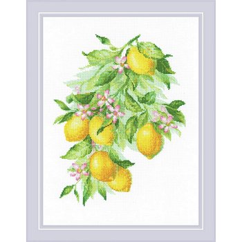 Riolis Cross Stitch Kit - Bright Lemons MAIN