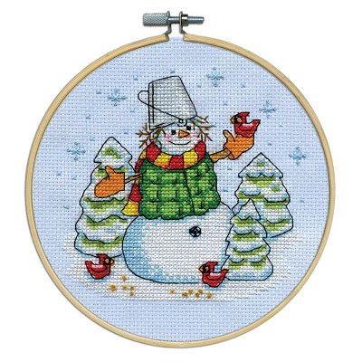 Design Works Kit - Bucket Snowman MAIN
