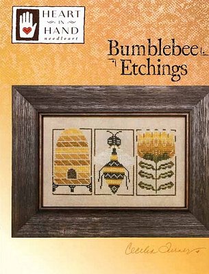 Heart In Hand Needleart - Bumblebee Etchings MAIN