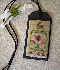 The Primitive Jewel - Bunnies in the Garden Necklace MAIN