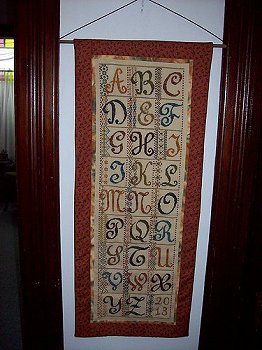 Summer House Stitche Workes - Calico Sampler #7 MAIN