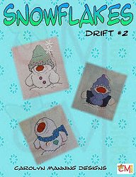 Carolyn Manning Designs - Snowflakes Drift #2 MAIN