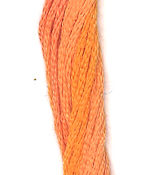 Creeks Colours Overdyed Floss 204 Tangerine THUMBNAIL