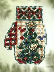 Mill Hill Bead Kit Charmed Mitten - Star Topped Tree MAIN