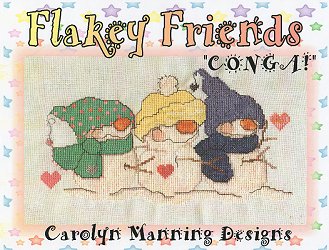 Carolyn Manning Designs - Flakey Friends - Conga! MAIN