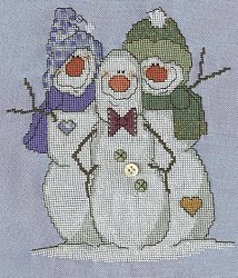 Carolyn Manning Designs - Three Frosty Stooges MAIN