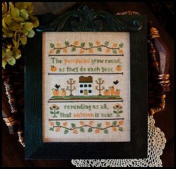 Country Cottage Needleworks - Autumn Pumpkins MAIN