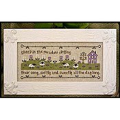 Country Cottage Needleworks - Sheep In The Meadow THUMBNAIL