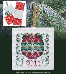 Christmas Pocket Ornaments - 2011 Ornament MAIN