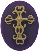 Kelmscott Designs Needle Minder - Cross MAIN