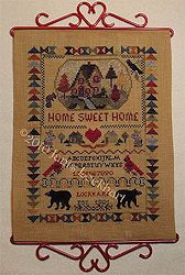 Cross-Point Designs - Home Sweet Home Sampler MAIN