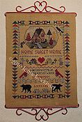 Cross-Point Designs - Home Sweet Home Sampler THUMBNAIL