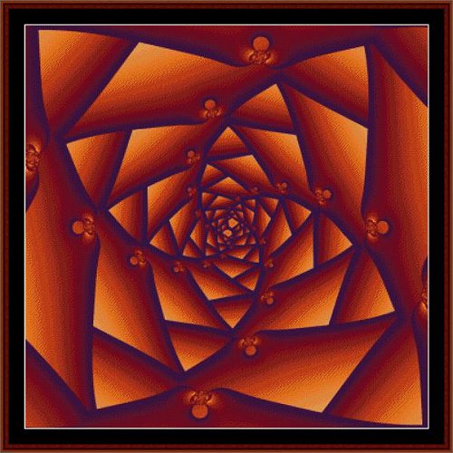Cross Stitch Collectibles - Fractal 023 MAIN
