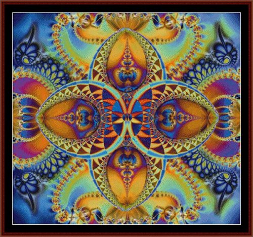 Cross Stitch Collectibles - Fractal 029 MAIN