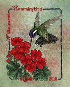 Crossed Wing Collection - Commemorative Hummingbirds of the World 2010 - White-eared Hummingbird THUMBNAIL