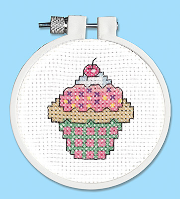 Janlynn Cross Stitch Kit - Kid Stitch - Cupcake MAIN
