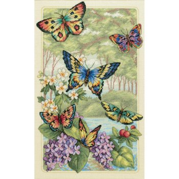 Dimensions Gold Collection Kit - Butterfly Forest MAIN