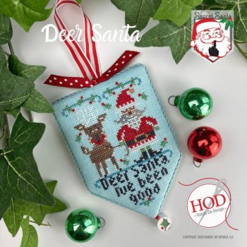 Hands On Design - Secret Santa - Deer Santa MAIN