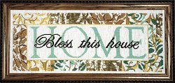 Design Works Kit - Bless This House MAIN