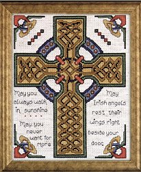 Design Works Kit - Celtic Cross Cross Stitch Kit MAIN