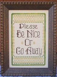 Designs By Lisa - Be Nice MAIN